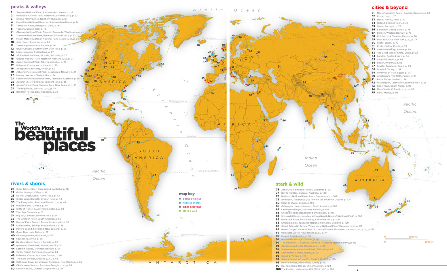 National Geographic 100 Most Beautiful Places On Earth - The Earth